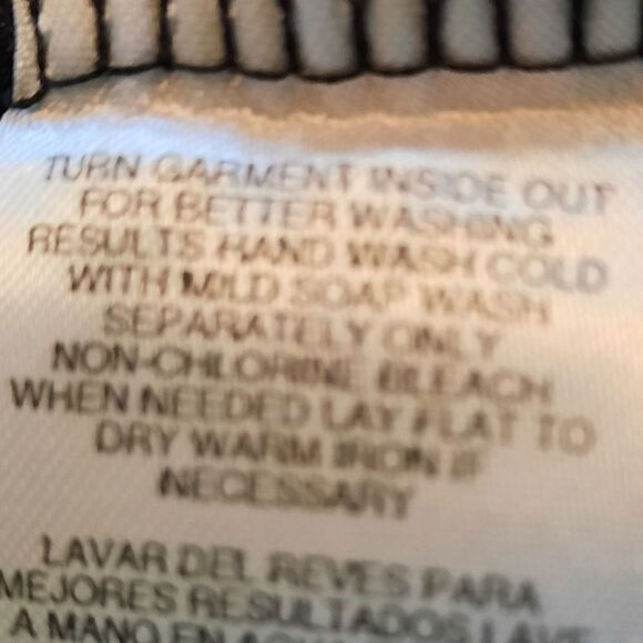 Anne Klein Ruched V Neck Long Sleeved Blouse Black - Picture 8 of 8